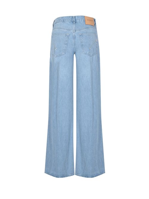 Jeans Marlen wide leg in denim fisso di lyocell DONDUP | DP775 DF0266D MC6800